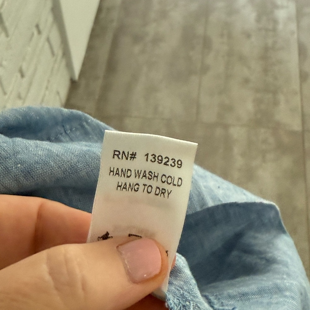 Tuckernuck Crawford Dress in Chambray - Small - Picture 8 of 8